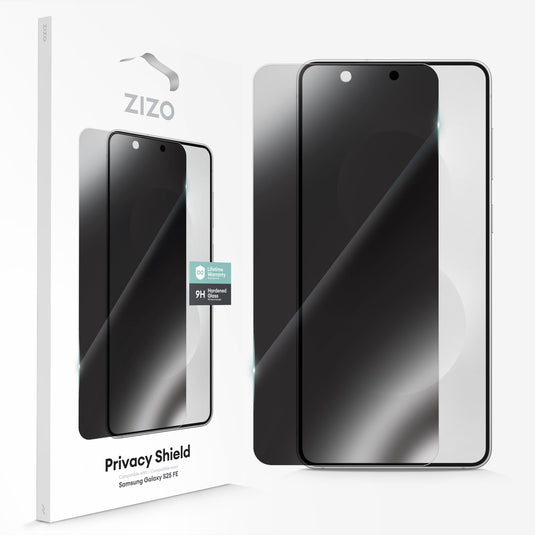 ZIZO PRIVACY Tempered Glass Screen Protector for Galaxy S25 FE - Privacy