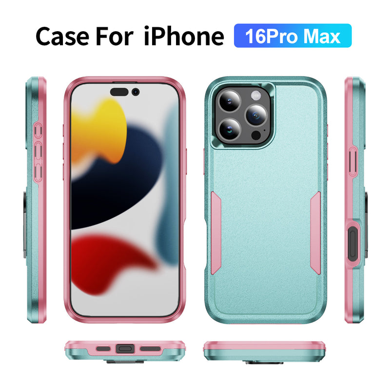 Load image into Gallery viewer, CLICK Impact MagSafe Series iPhone 16 Pro Max Case - Aqua Pink
