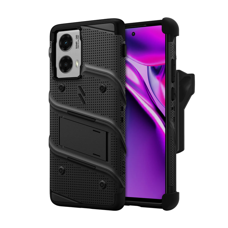 Load image into Gallery viewer, ZIZO BOLT Bundle moto edge 5G (2024) Case - Black
