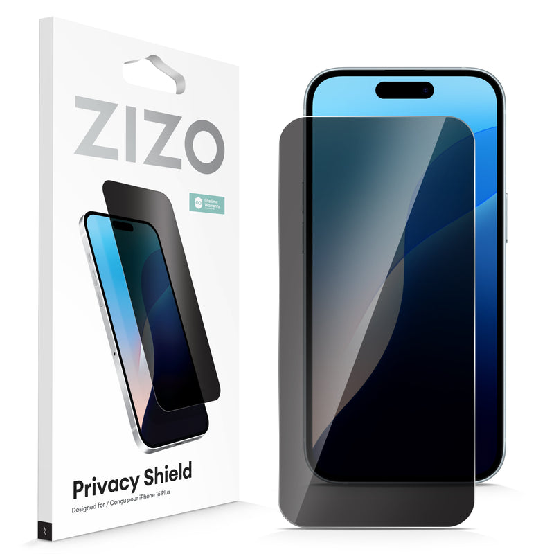 Load image into Gallery viewer, ZIZO PRIVACY Tempered Glass Screen Protector for iPhone 16 Plus - Privacy
