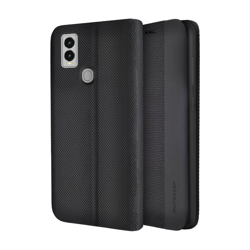 Load image into Gallery viewer, PureGear Express Folio Series Cricket Magic 5G Case - Black
