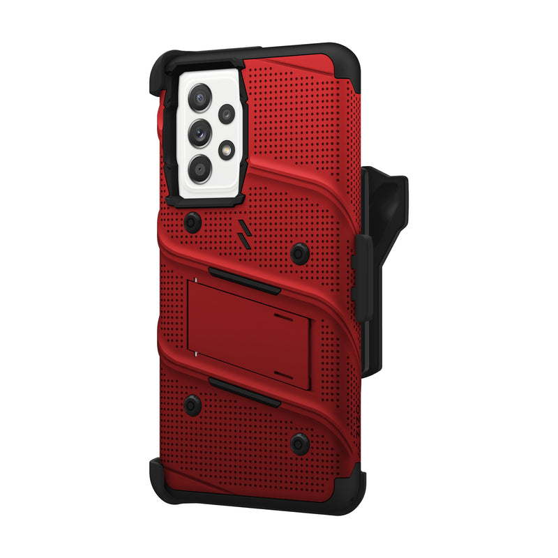 Load image into Gallery viewer, ZIZO BOLT Bundle Galaxy A53 5G Case - Red
