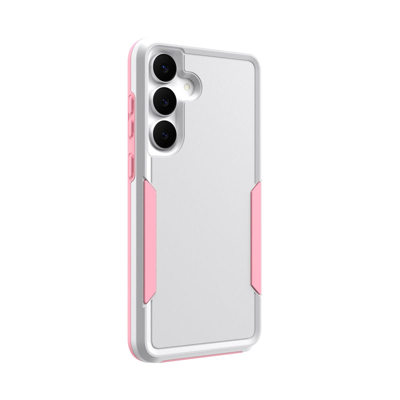 Load image into Gallery viewer, CLICK Impact Series Galaxy S25 FE Case - White &amp; Pink
