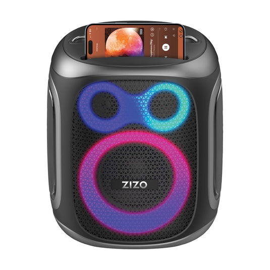 ZIZO Tune Z5 Karaoke Speaker w/ Wireless Mics and Stand - Black