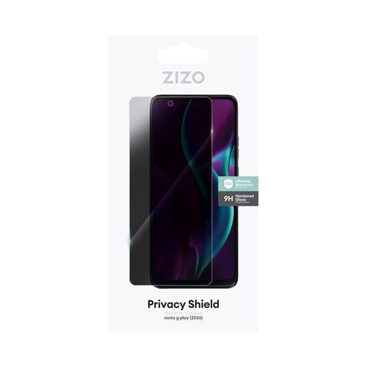 ZIZO PRIVACY Tempered Glass Screen Protector for moto g play 2026 / g 5G 2026 / g 5G 2025 - Privacy