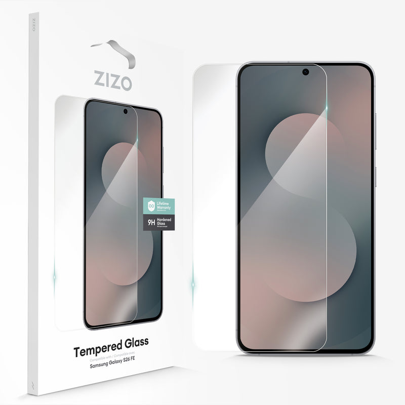 Load image into Gallery viewer, ZIZO Lightning Shield Galaxy S26 FE Tempered Glass Screen Protector - Clear
