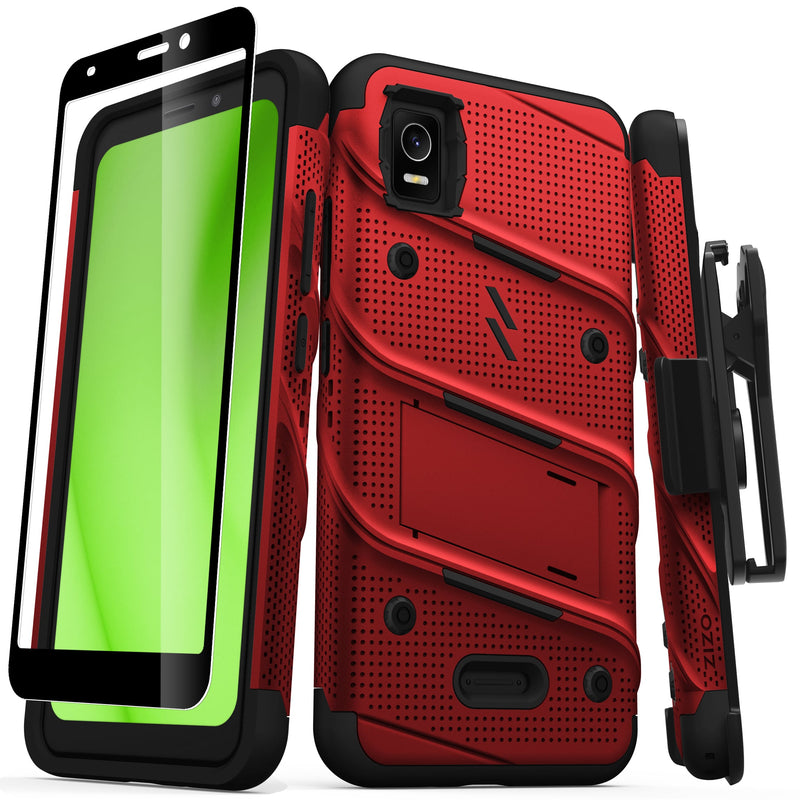 Load image into Gallery viewer, ZIZO BOLT Bundle Cricket Debut Smart Case - Red
