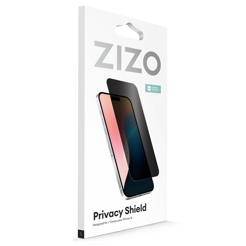 Load image into Gallery viewer, ZIZO PRIVACY Tempered Glass Screen Protector for iPhone 16 - Privacy
