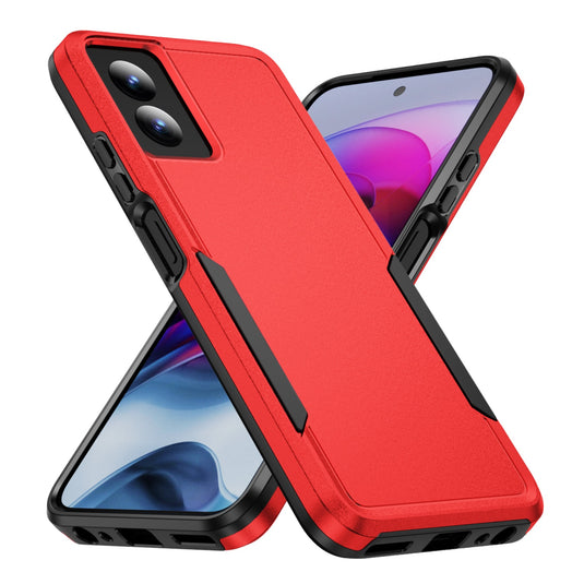 CLICK Impact Series moto g power 5G (2024) Case - Red Black