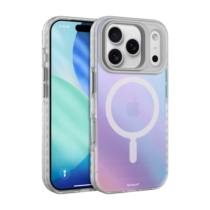 Load image into Gallery viewer, Nimbus9 Stratus 2 iPhone 17 Pro MagSafe Case with Kickstand - Frost
