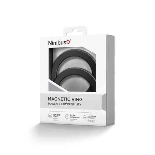 Nimbus9 Magnetic Mount Adhesive Ring (2-Pack) - Black