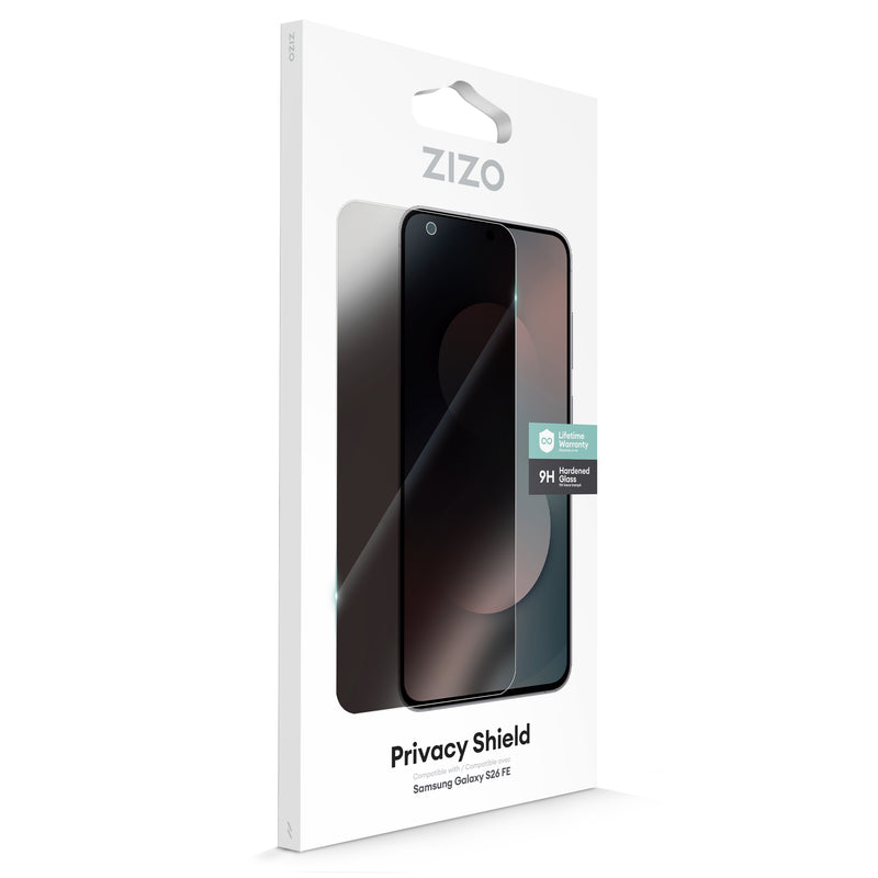 Load image into Gallery viewer, ZIZO Privacy Lightning Shield Galaxy S26 FE Privacy Tempered Glass Screen Protector - Privacy
