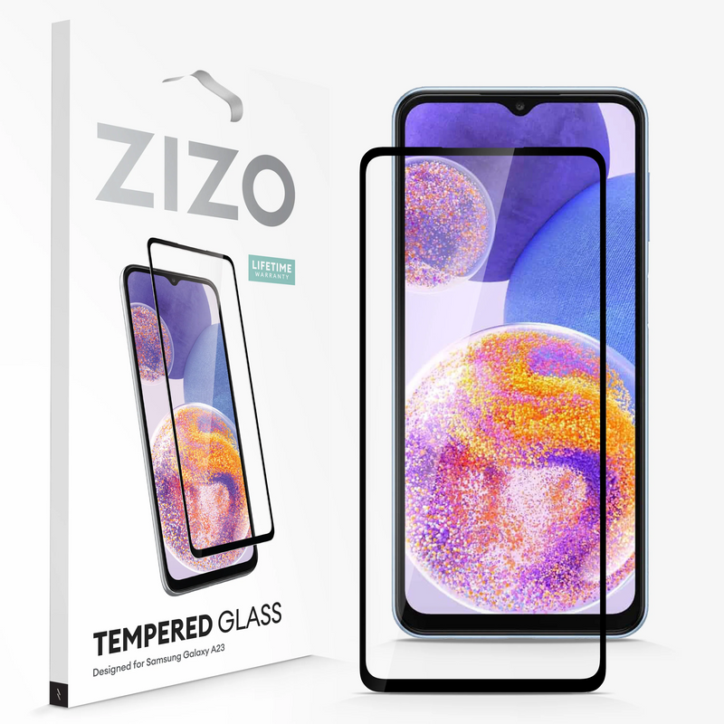 Load image into Gallery viewer, ZIZO TEMPERED GLASS Screen Protector for Galaxy A23 5G - Black
