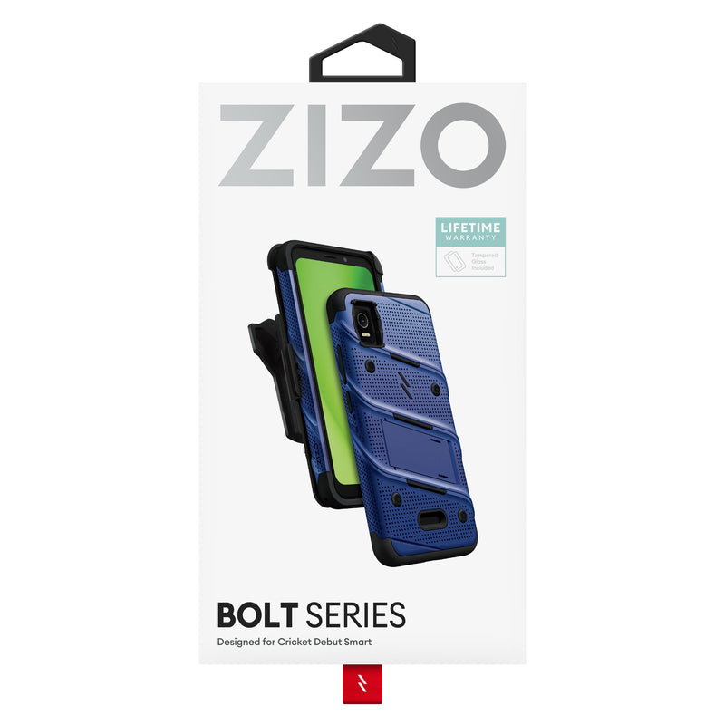 Load image into Gallery viewer, ZIZO BOLT Bundle Cricket Debut Smart Case - Blue
