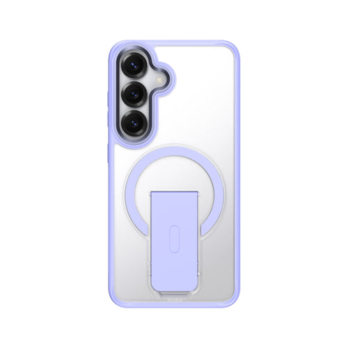 CLICK Latch Series Galaxy S25 FE Case - Clear Purple