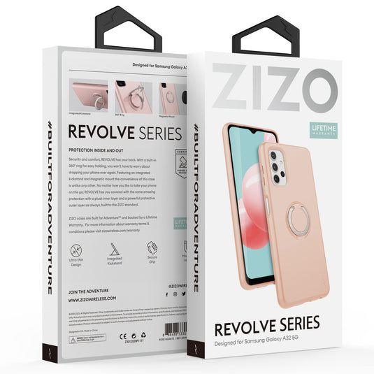 ZIZO REVOLVE Series Galaxy A32 5G Case - Rose Quartz