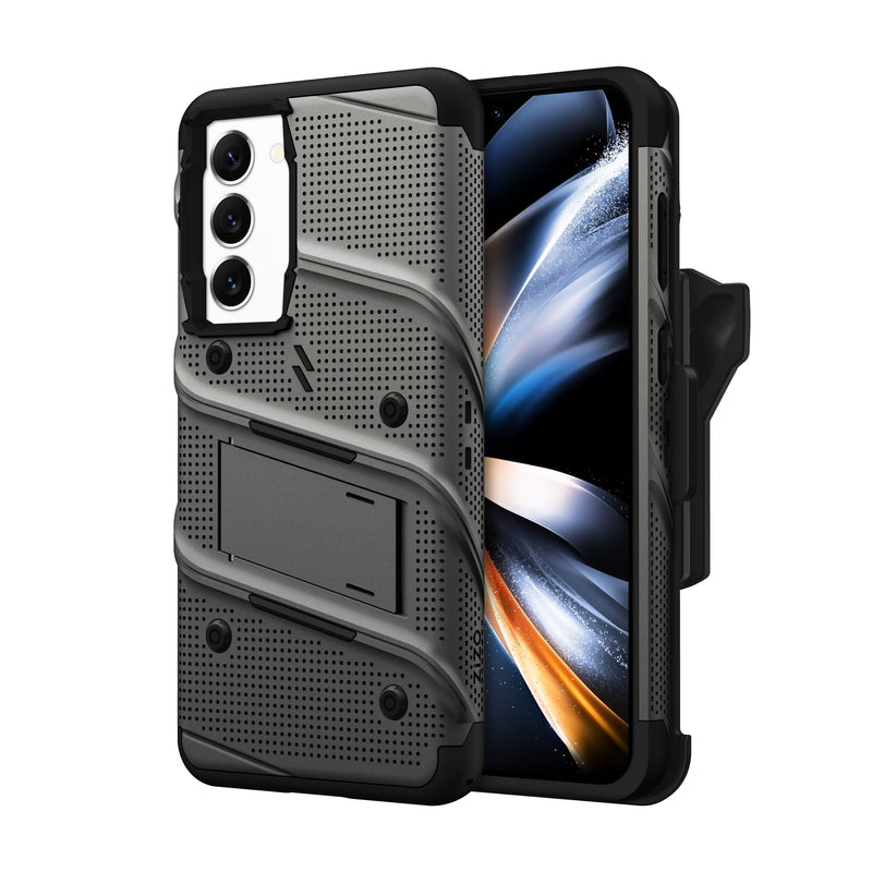 Load image into Gallery viewer, ZIZO BOLT Bundle Galaxy S23 Plus Case - Gun Metal Gray
