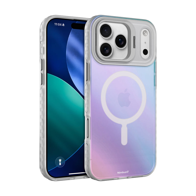 Load image into Gallery viewer, Nimbus9 Stratus 2 iPhone 17 Pro Max MagSafe Case with Kickstand - Frost
