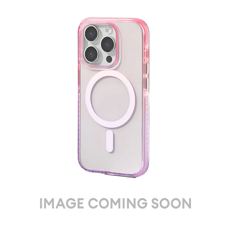 Load image into Gallery viewer, CLICK Clear Ombre MagSafe Series iPhone 13 Case - Pink &amp; Purple
