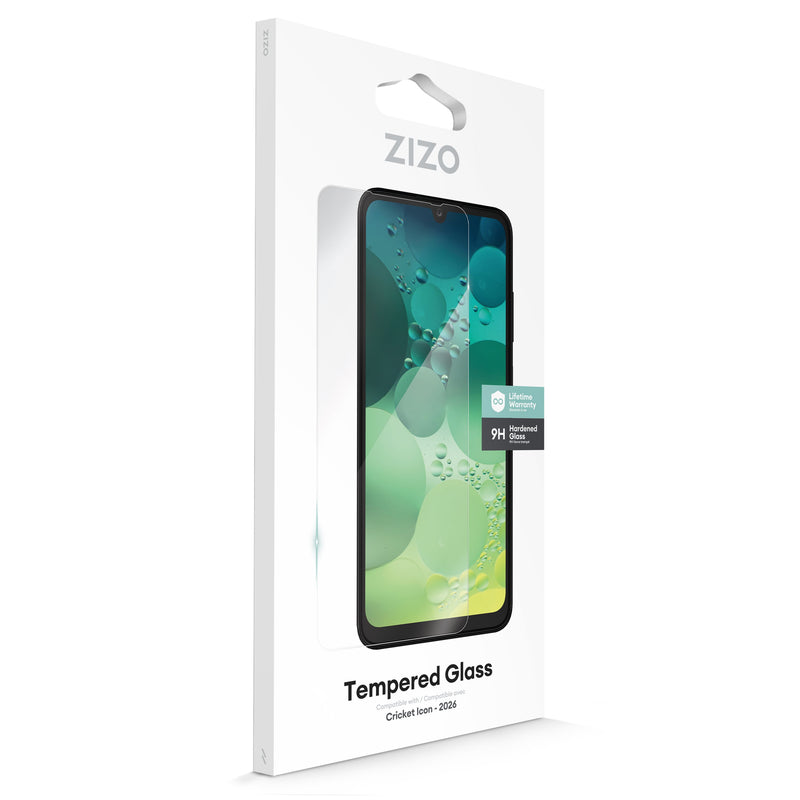 Load image into Gallery viewer, ZIZO TEMPERED GLASS Screen Protector for Cricket Icon - 2026 - Clear
