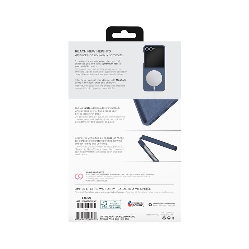 Load image into Gallery viewer, Nimbus9 Alto 2 MagSafe Case for Galaxy Z Flip 7 - Navy Blue
