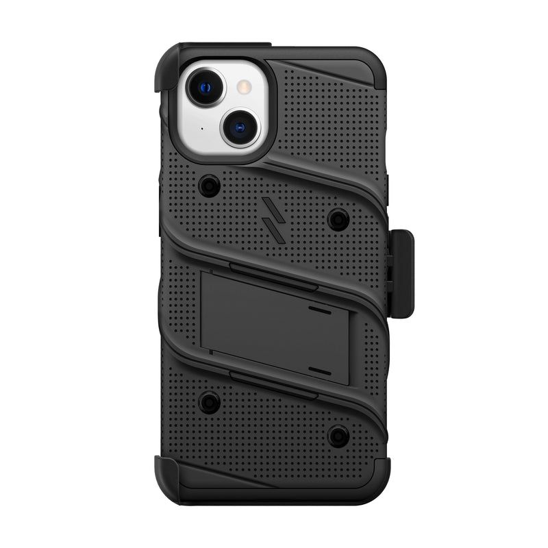 Load image into Gallery viewer, ZIZO BOLT Bundle iPhone 13 Case - Black
