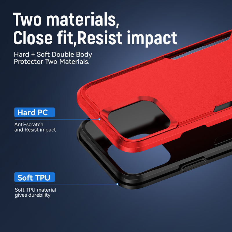 Load image into Gallery viewer, CLICK Impact MagSafe Series iPhone 16 Pro Case - Red Black
