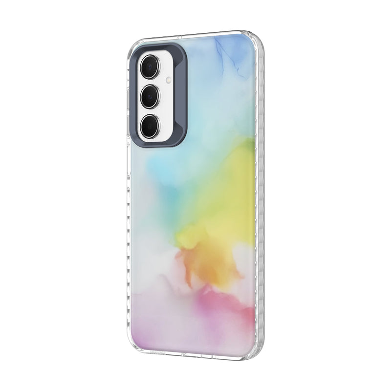 Load image into Gallery viewer, CLICK Cosmic Series Galaxy A16 Case - Rainbow Swirl
