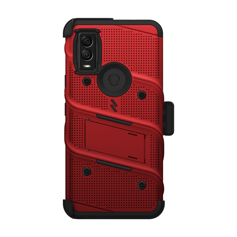 Load image into Gallery viewer, ZIZO BOLT Bundle Cricket Innovate E 5G Case - Red
