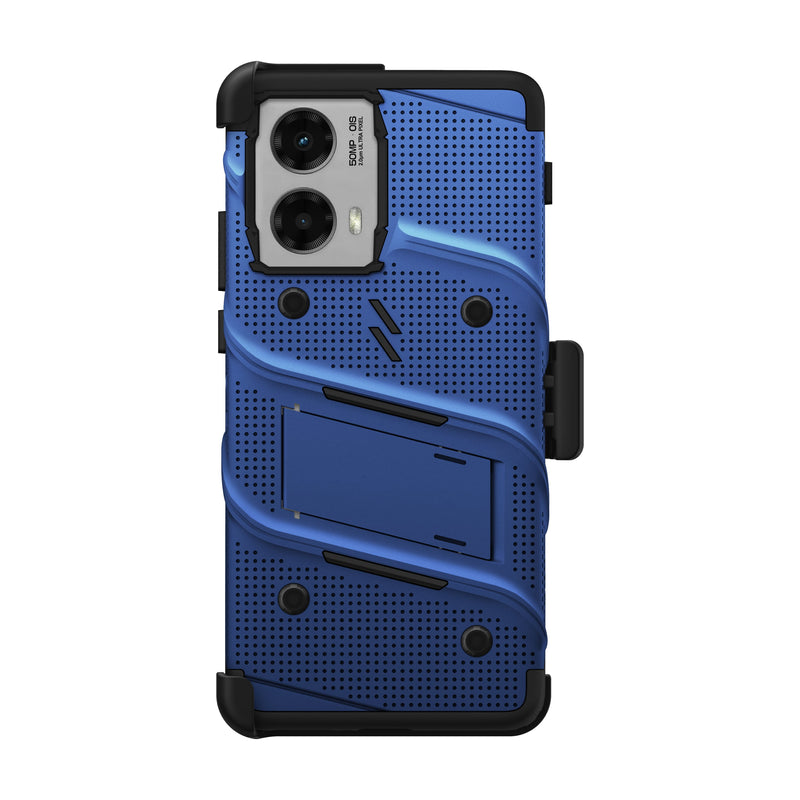 Load image into Gallery viewer, ZIZO BOLT Bundle moto edge 5G (2024) Case - Blue
