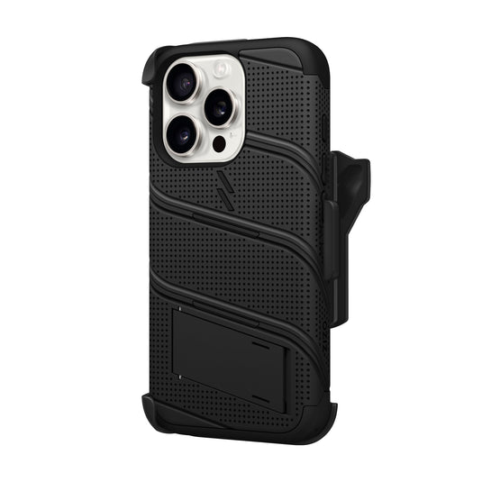 ZIZO BOLT Bundle iPhone 16 Pro Case - Black