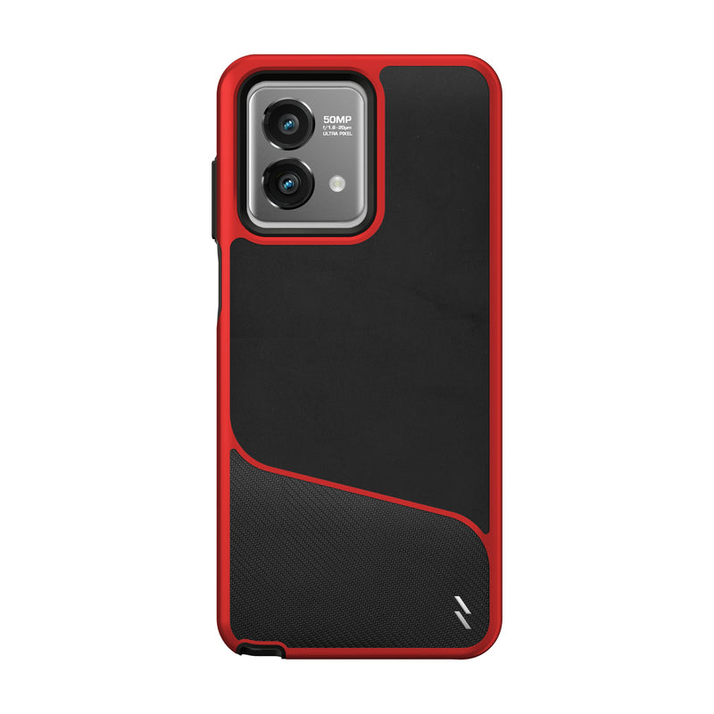 Load image into Gallery viewer, ZIZO DIVISION Series moto g stylus (2023) / 5G Case - Black &amp; Red
