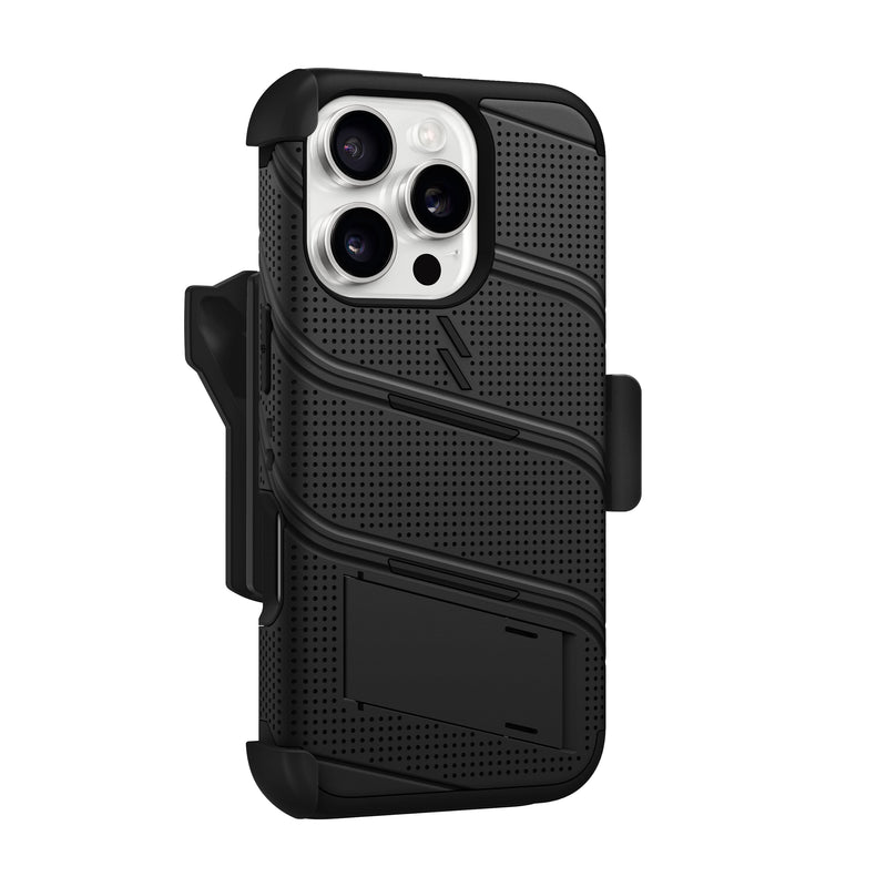 Load image into Gallery viewer, ZIZO BOLT Bundle iPhone 16 Pro Case - Black
