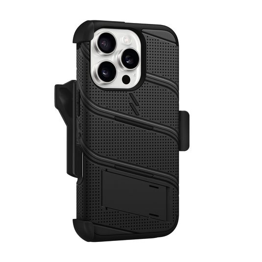 ZIZO BOLT Bundle iPhone 16 Pro Case - Black