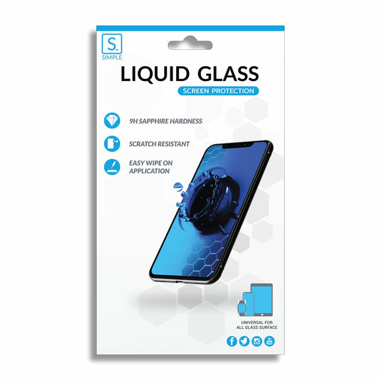 Simple Universal Liquid Glass Screen Protector - Clear