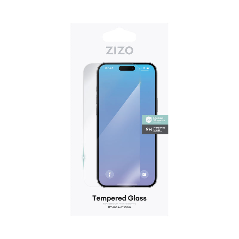 Load image into Gallery viewer, ZIZO TEMPERED GLASS Screen Protector for iPhone 17 - Clear
