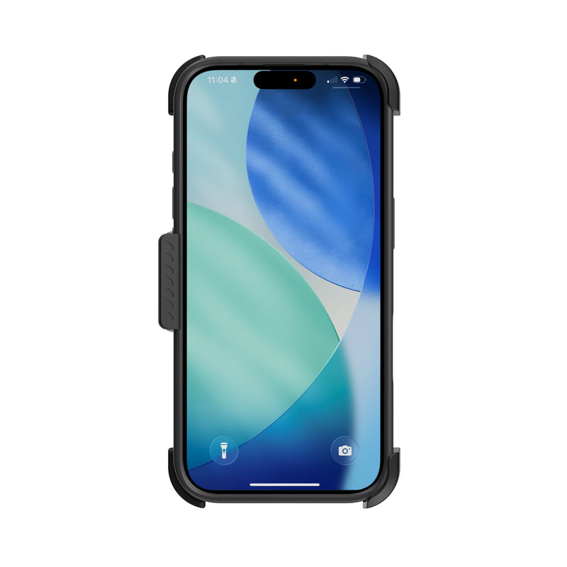 Load image into Gallery viewer, CLICK Latch Holster Series iPhone 17 Pro Max Case - Black
