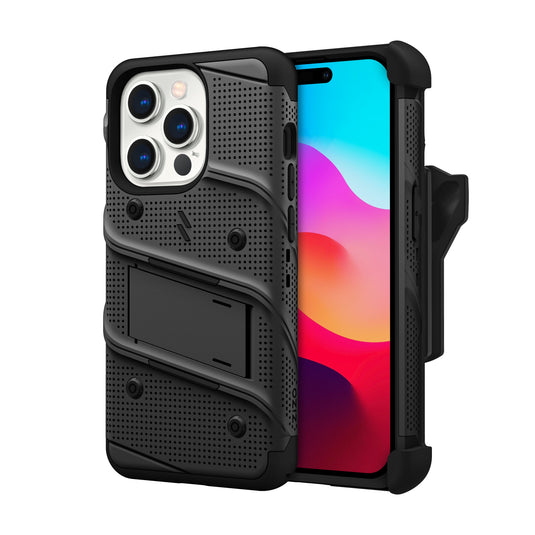 ZIZO BOLT Bundle iPhone 15 Pro Case - Black