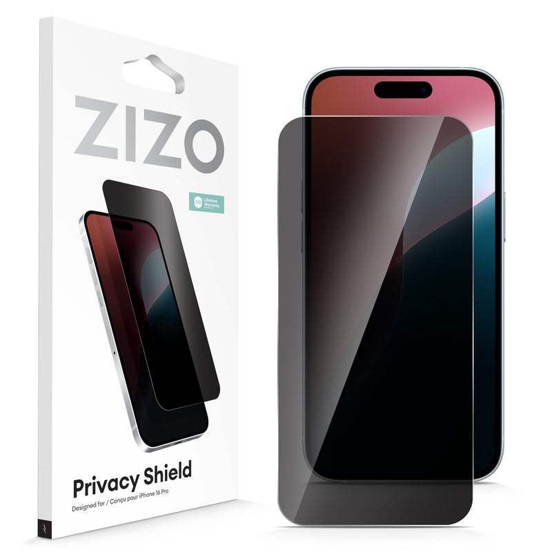 Load image into Gallery viewer, ZIZO PRIVACY Tempered Glass Screen Protector for iPhone 16 Pro - Privacy
