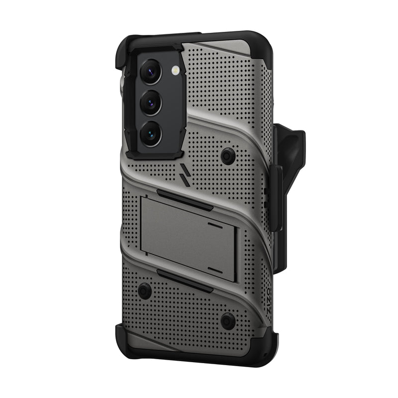 Load image into Gallery viewer, ZIZO BOLT Bundle Galaxy S23 Case - Gun Metal Gray
