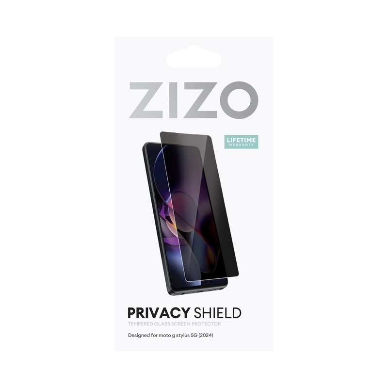 Load image into Gallery viewer, ZIZO PRIVACY Tempered Glass Screen Protector for moto g stylus 5G (2024) - Privacy
