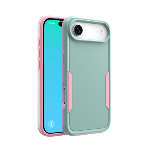 CLICK Impact MagSafe Series iPhone 17 Air Case - Aqua Pink