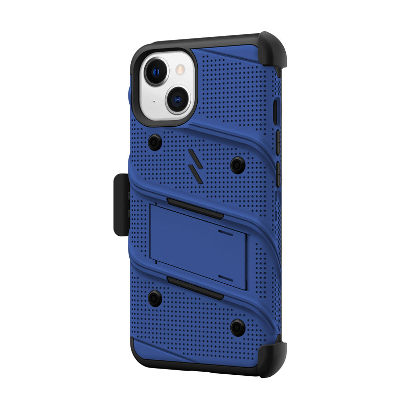 Load image into Gallery viewer, ZIZO BOLT Bundle iPhone 13 Case - Blue
