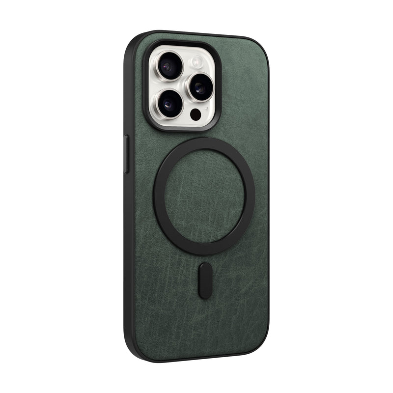 Load image into Gallery viewer, Nimbus9 Essence iPhone 15 Pro MagSafe Case - Hunter Green
