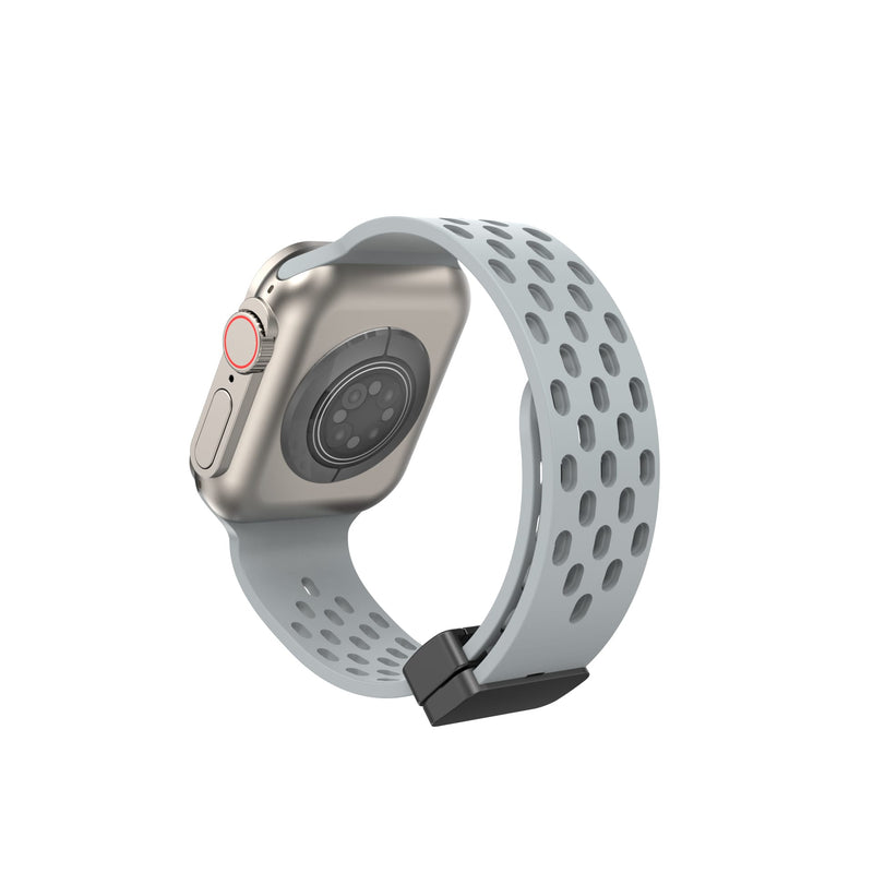 Load image into Gallery viewer, Nimbus9 FlexFit Sport Band for Apple Watch 44/45/46/49mm - Cool Gray
