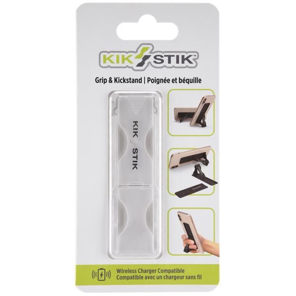 Load image into Gallery viewer, PureGear KikStik - Smartphone Kickstand - Matte Clear
