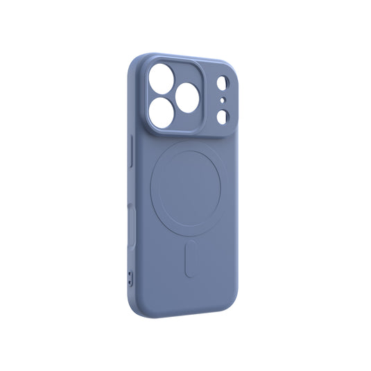 CLICK Slim Silicone MagSafe Series iPhone 17 Pro Case - Purple