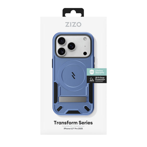 ZIZO TRANSFORM Series iPhone 17 Pro MagSafe Case - Blue