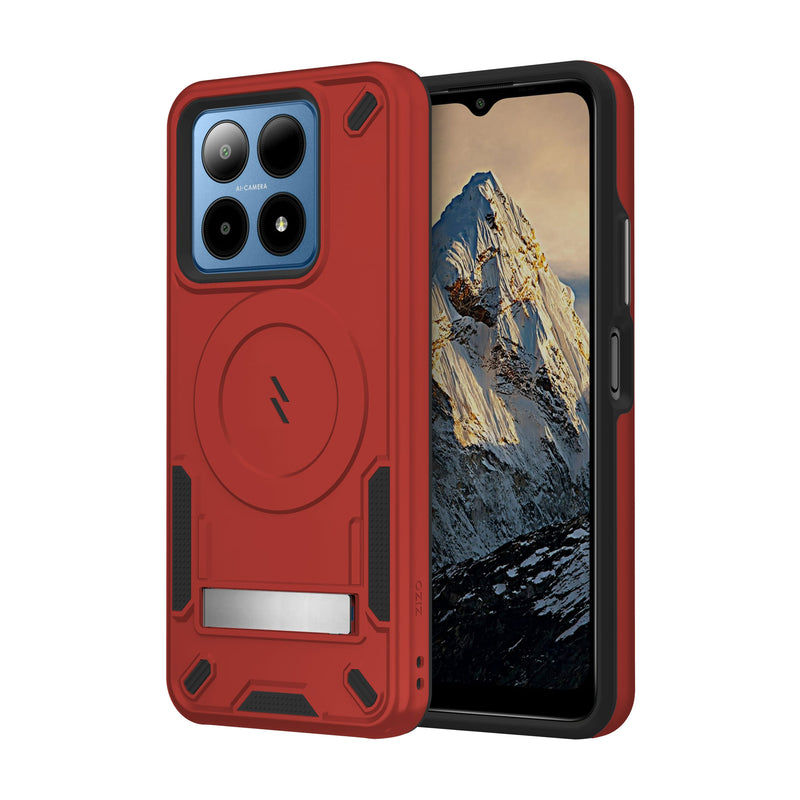 Load image into Gallery viewer, ZIZO TRANSFORM Series Boost Celero5G SC and Summit 5G Case - Red
