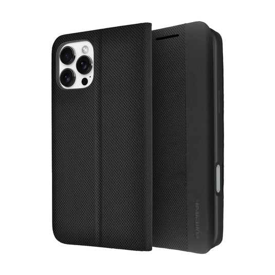 PureGear Express Folio Series iPhone 16 Pro Max Case - Black